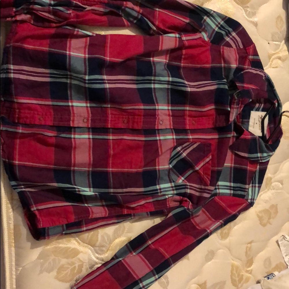 Flannel button up